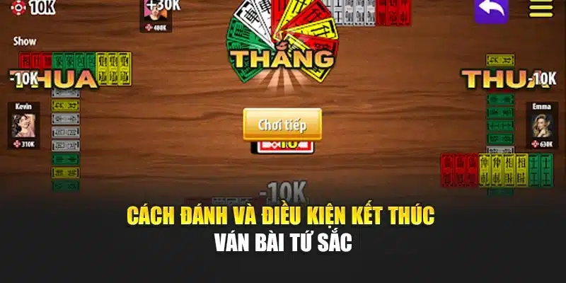 Cách Chơi Bài Tứ Sắc – Hướng Dẫn Luật Chia Bài Tại V9bet 2 Cách đánh và điều kiện kết thúc ván bài tứ sắc