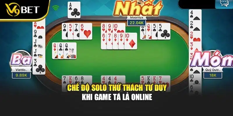 Chơi Tá Lả Online – Trải Nghiệm Thông Minh Tại V9bet 2 Chế độ solo thử thách tư duy khi game tá lả online
