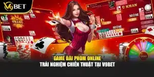 Game Bài Phỏm Online – Trải Nghiệm Chiến Thuật Tại V9bet